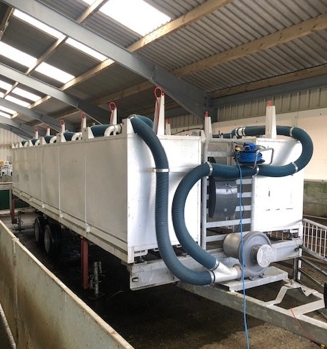 grasstogas's tweet photo. @SRUC staff visited @TeagascSheep Athenry last week for training to use portable accumulation chambers (PAC) to measure methane from sheep, before they get the first UK PACs from @AgResearch this summer. The Irish research flock looked relaxed after their short stay in the PACs. https://t.co/mwx4XqCuWg
