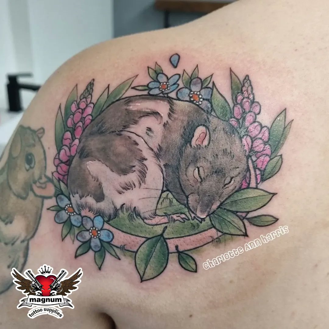 MagnumTattoo's tweet photo. Beautiful memorial tattoo by Charlotte Ann Harris made using #magnumtattoosupplies β€οΈ
.
.
#rattattoo #rattoo #animaltattoo #animalart #animaltattoocolchester #Colchestertattoo #Essextattoo #tattooartist #pettattoo #petportraittattoo
Instagram: @charlotteannharris https://t.co/YkbZsCF1xr