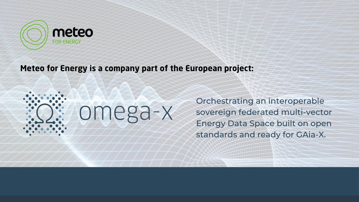 Meteo for Energy tweet media
