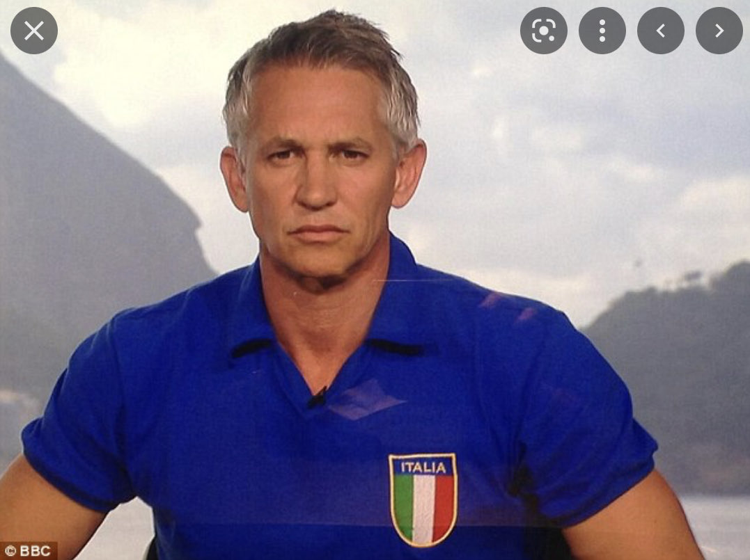 mccourtn's tweet photo. @GaryLineker No, some of them are on your shirt. https://t.co/r996PHkeXo