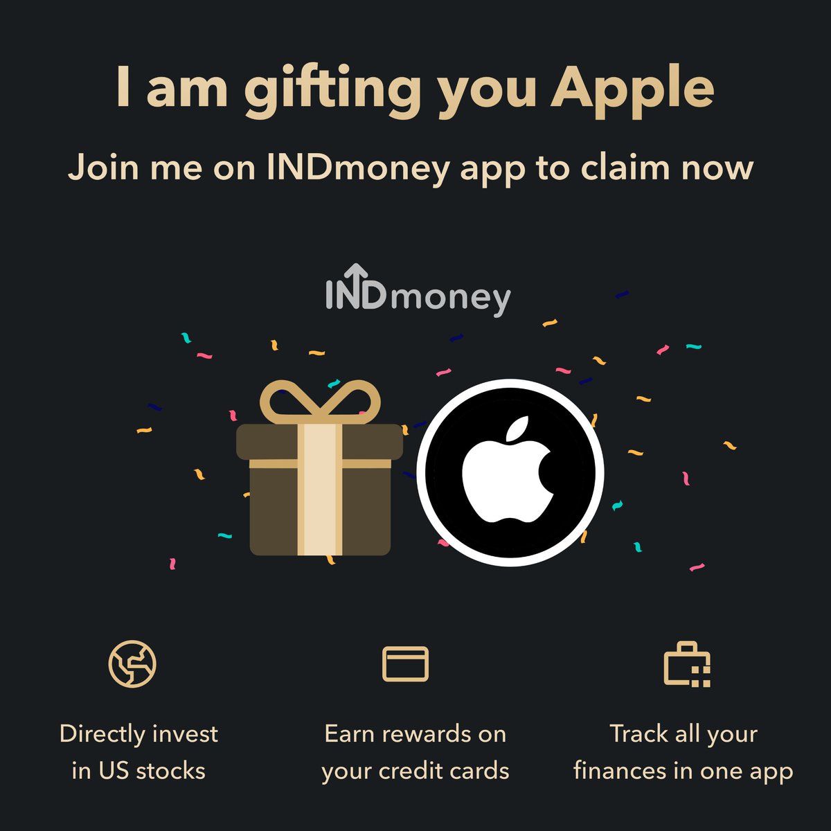 SimsonJohn9's tweet photo. Do you know that Apple share has become 4.5X in the last 5 years? I am gifting you Apple stock worth ₹1000. Enter my code RAM2VQ7HAPL while signing up on INDmoney 🥳
Click to claim today 👉🏼 https://t.co/QWiXwqinUh https://t.co/mBlID4V5ql