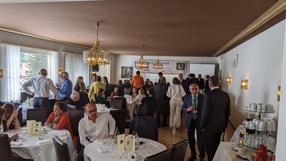 Pakistan Pavilion is about to start #pakistanatdavos <a href="/PakistanAtDavos/">Pakistan At Davos</a>