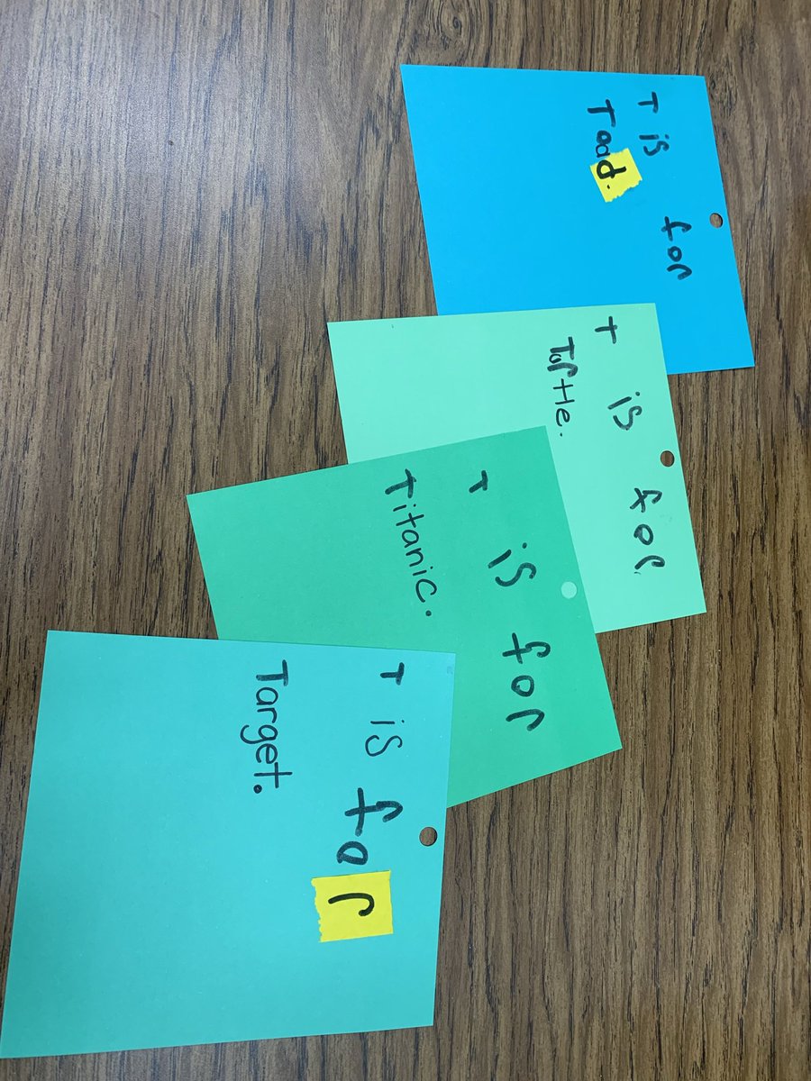 lbreadingrecov's tweet photo. ‘I want to make a T book.’  #roaming #followthechild #readingrecoveryworks #proveposeible #poudtobelbusd #rrcna #mrshull https://t.co/bnB0kIN9fA