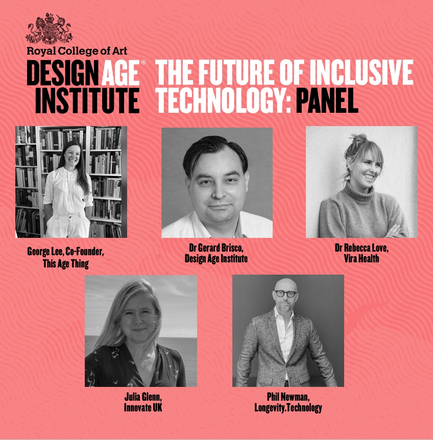 DesignAge_'s tweet photo. TOMORROW: Join a fantastic panel
@DesignMuseum to explore how technology is shaping the future of ageing.
Tuesday 24 May. Book now👇
https://t.co/iGaUw1EDJO
#weareallageing #inclusivedesign #ageagencyjoy #ageing #yourfutureself #design #innovation #technology #longevity https://t.co/6i9lTGJh7y