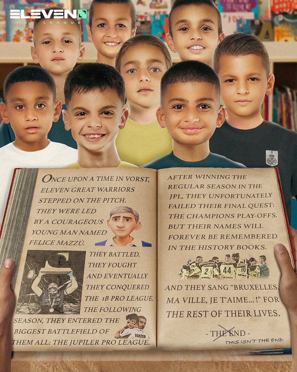 DAZN_BEFR's tweet photo. 📖 | Il était une fois : édition @UnionStGilloise. 🤩👏 https://t.co/3EI4meA6Hk