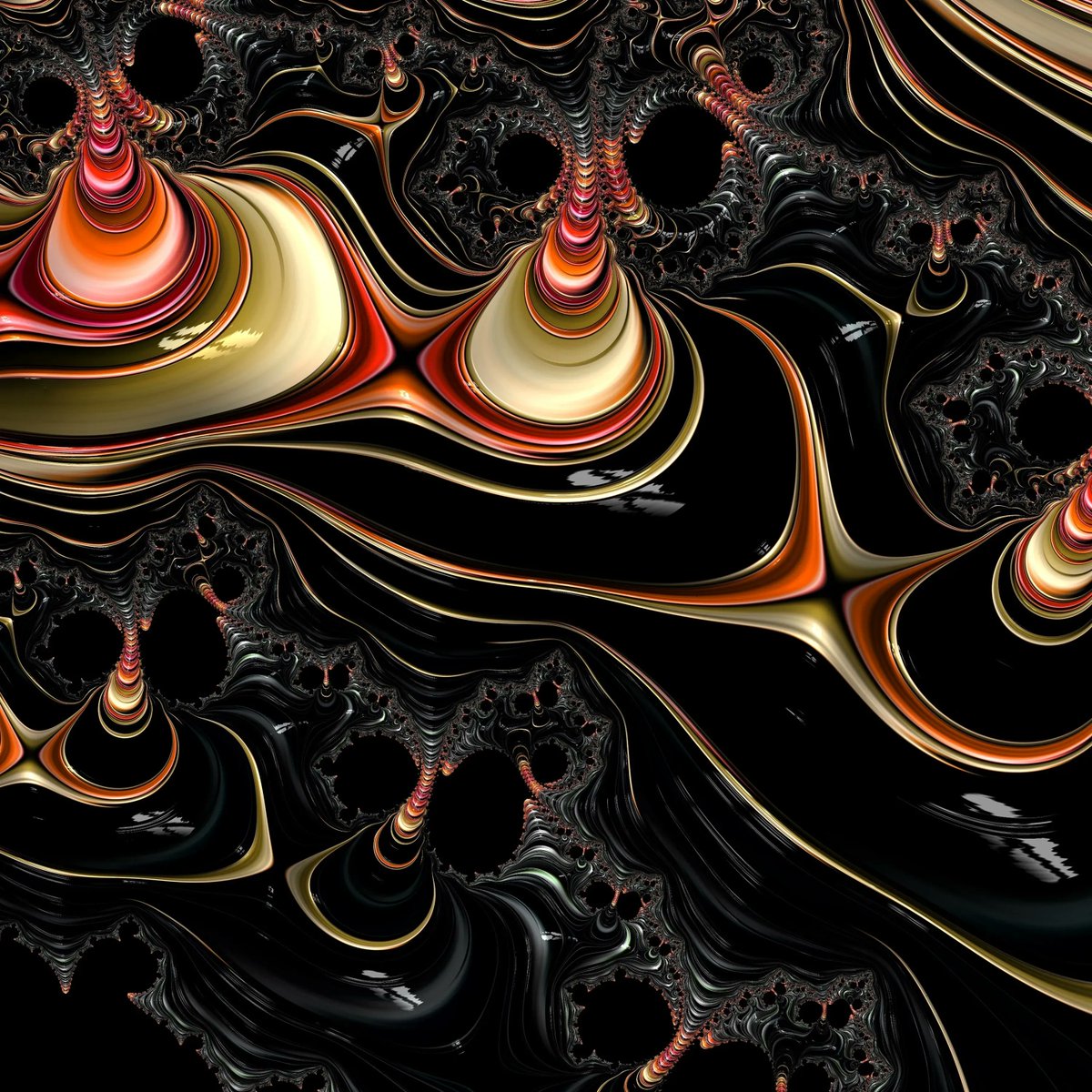 HI-RES NFT: <a href="/Solfracta/">Solfracta NFT Collection</a> #SeriesOne is now LIVE on <a href="/MagicEden/">Magic Eden 🪄</a>! This is “Rising from Ebony #692” at 300ppi, which stuns on-screen, in print or #giclee up to 40”x40”!❤️ #NFTCommunity #NFTCollection #NFTartist #NFTProject #fractalart  magiceden.io/item-details/D…