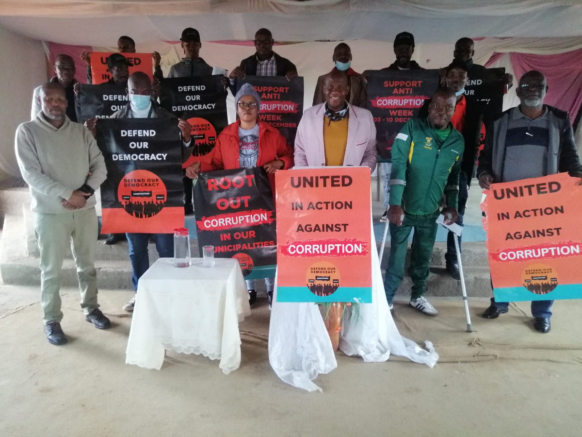 People have spoken, NCDF held a workshop on Democratic Change, indeed, people are tired of corruption and maladministration in the governmnet.