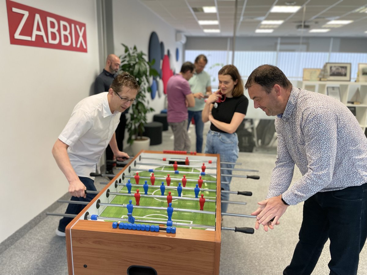 zabbix's tweet photo. 🤝 Last Friday, #Zabbix finalized its partners' meeting in Riga.
📢 Stay tuned for our recorded podcasts with our partners as soon as they are available.
Thanks to #zabbixpartners for being a part of it! We look forward to seeing you again already soon!
#zabbixcommunity https://t.co/gYRThvPiMP