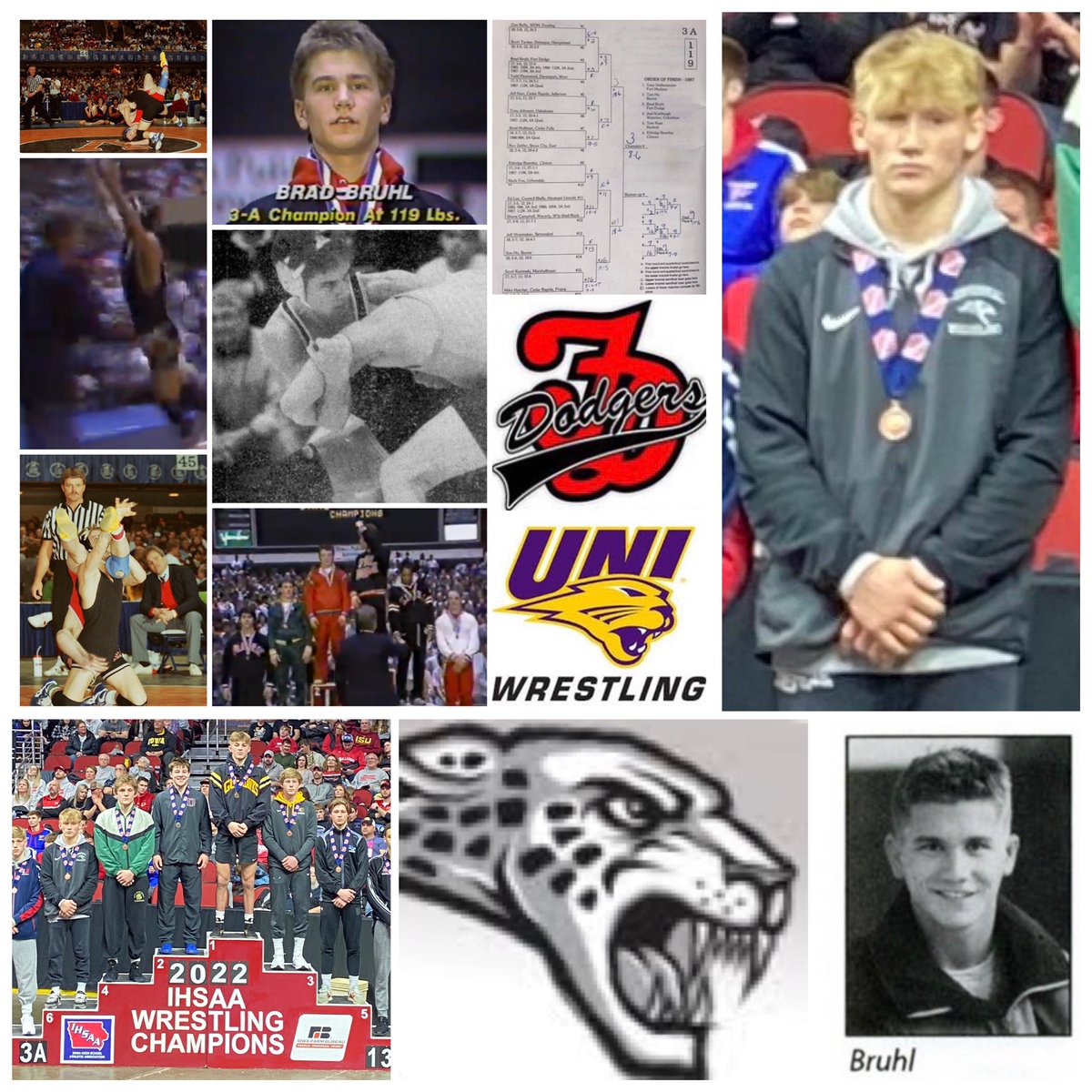 pin_dox's tweet photo. A father and son duo out of Fort Dodge and Ankeny have a nice collection of hardware going on… The Bruhl’s, Brad and Lucas! @bruhlcrew5 @FDwrestling @ankeny_jaguars @UNI_wrestling https://t.co/gLwt51XbZc