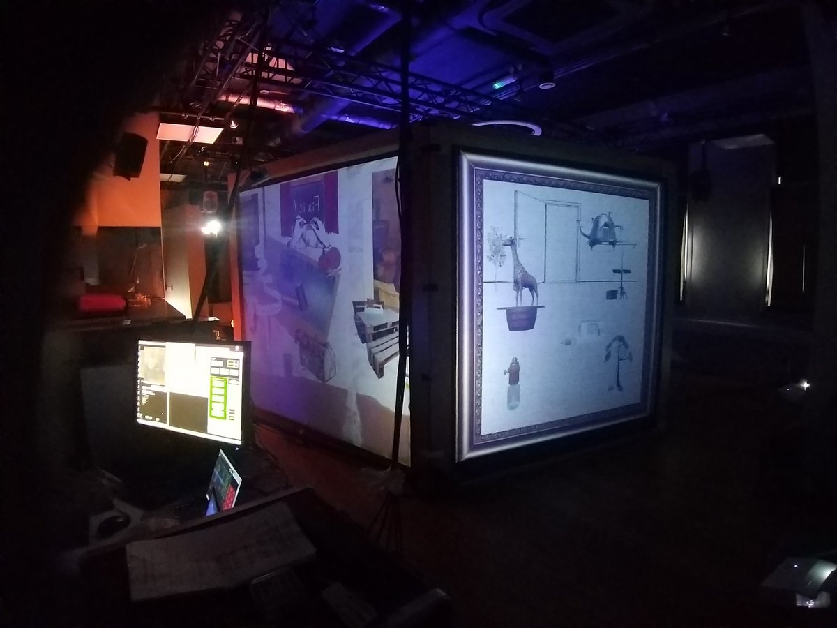 imaginarymakers's tweet photo. It was wonderful to be a resident @NationalGallery X experimental studio space #NGX for a week with our #HomeZero installation for families. We all packed up now up and off to @LakesideArts opening on Thur. Join us on Twitter Space-The Nest on Wed https://t.co/ZS7WPM87UH https://t.co/GR2NMHwfq1
