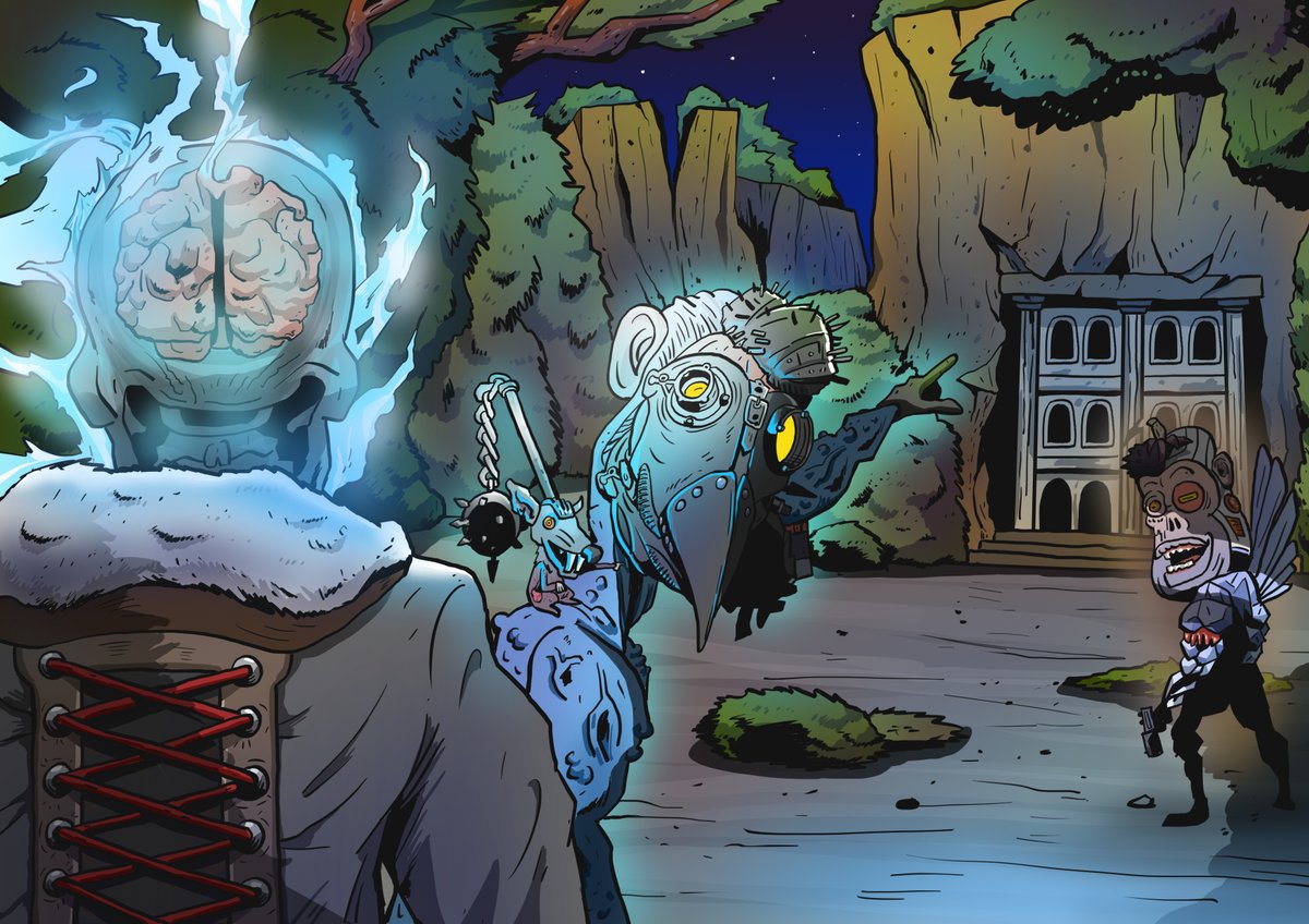 ApeAllianceM's tweet photo. Lets Collect cartoon artwork with each story ! 
🎁50winners each!😆😆

1⃣Follow 
@klaymutant @klayape 

2⃣Like &amp; Retweet

3⃣Tag 3 Friends

4⃣Join Kakao 1
https://t.co/ISTv62RKwb

5⃣Wallet Address 

⏳Event Ends: MAY 27th @ 22:00(KST)

@klaytn_official @BoredApeYC #bayc #mayc https://t.co/9MFX255btb