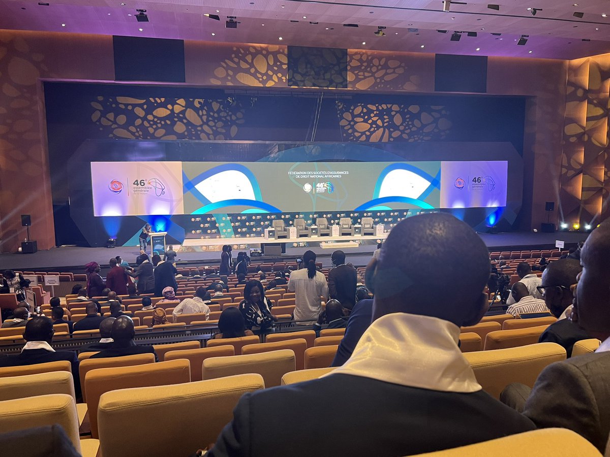 ifage_dakar's tweet photo. Nous avons débuté ce matin avec une belle cérémonie d’ouverture de la 46ème Assemblée Générale de la @fanafoff qui se tient actuellement au Centre de Conference Abdou Diouf. 
#fanaf2022 #assurance https://t.co/lYcn7CkqJL