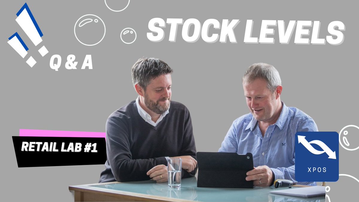 XposSolutions's tweet photo. Are you sitting on too much or too little stock? When it comes to orders, are you worried about if or what to do this year? @phil_barnard &amp; @XPOS_Mark are discussing stock levels for a new video. Please send your questions to jules.appleby@crossovertec.co.uk #Retail #retailers https://t.co/njdNH0yE1k