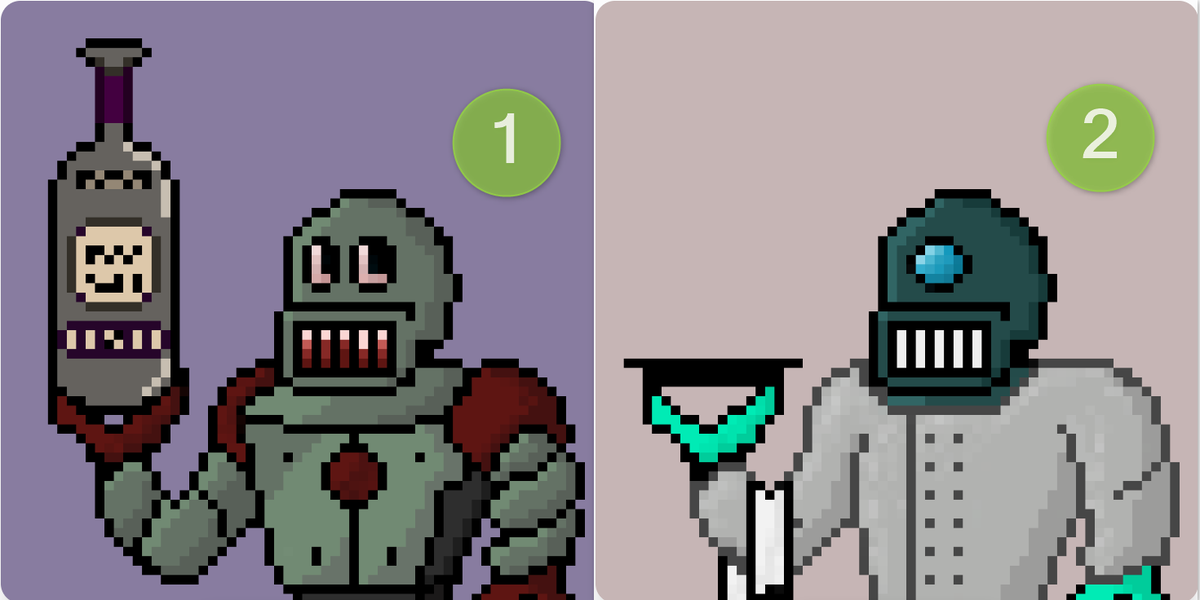 #GiveawayAlert 1/2 Wow,DroEats is such a promising project! In 1 week from FREE minting event we have volume of 7.25 ETH and .0248 floor👀To celebrate this achievement I'll give one of NFT to you guys! To take part in giveaway follow me and retweet this :)#NFTCommunity #GiveAway