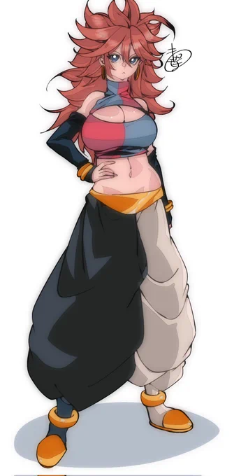 『21』 
改造コスチューム
#dragonball #ドラゴンボール 