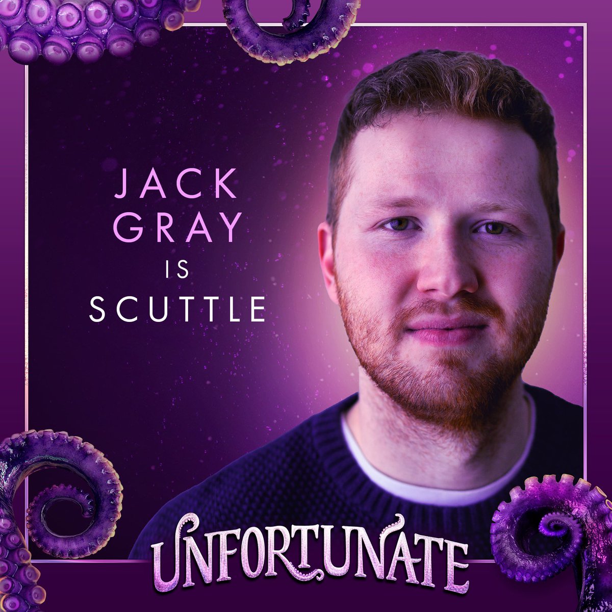 WeAreFatRascal's tweet photo. π£β¨ MEET THE CAST β¨π£
Is that a chip!!?!?! Oh no, itβs strapping young Jack Gray joining us as Scuttle and our male understudy π
#OhGully #Featherbrained #UnfortunateMusical https://t.co/MHnJ46GO0b