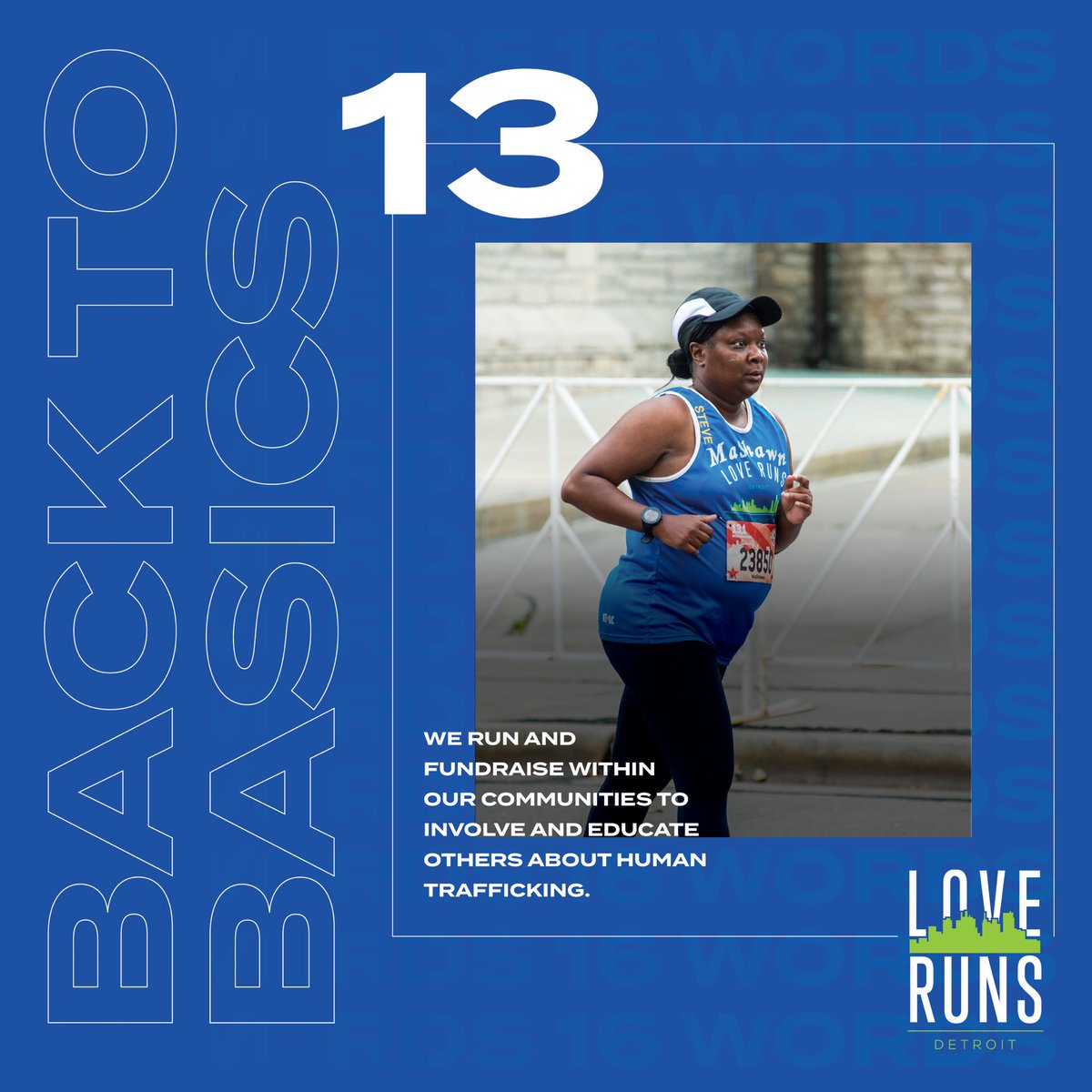 LoveRunsDetroit's tweet image. Love Runs works to bring awareness and to educate our communities about human trafficking. By speaking up for those who need it most, we are able to involve the people around us in our mission to #endit and show them His love. #loveruns #stopthetraffic #freedomfighters #charity