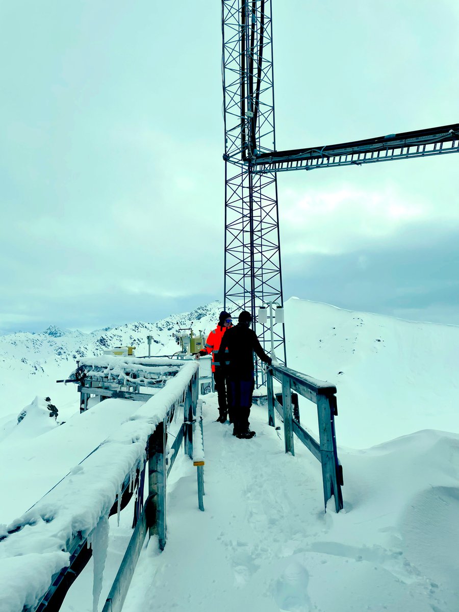 Dr_Chris_White's tweet photo. Privileged to have visited the Zeppelin Observatory at Ny-Alesund #Svalbard with @NorskPolar, one of the @WMO's Global Atmosphere Watch facilities. Sad to not be at #EGU22 @EuroGeosciences in person this week, but this makes up for it! https://t.co/nqFXTni9S8 @anna_research https://t.co/yEcu9RR9k2