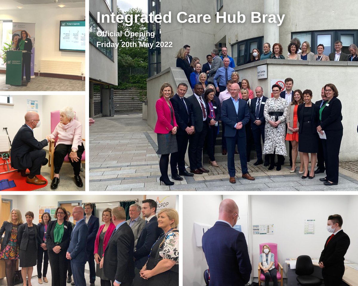 Ch6East's tweet photo. On Friday we welcomed @DonnellyStephen and @AnneOConnorhse to the official openings of the Primary Care Centre and the new Integrated Care Hub in Bray.

Read more about Enhanced Community Care here: https://t.co/iznLmTyPNc and stay tuned for more #ECCBitesize updates this week! https://t.co/llsG7T72QM