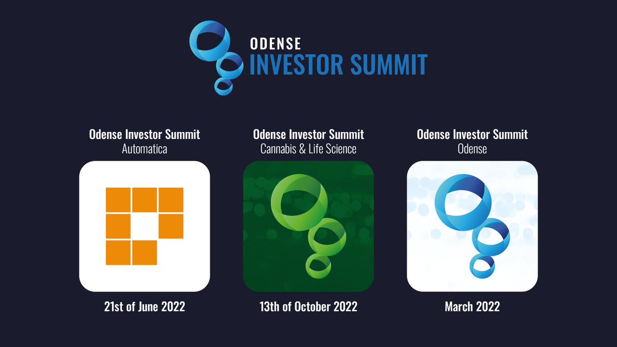 Did you know that Odense Investor Summit are having a great number of events during the year?🗓️🤔 

Take a look at the Official Odense Investor Summit LinkedIn, and read all about our exciting upcoming events: linkedin.com/showcase/odens…