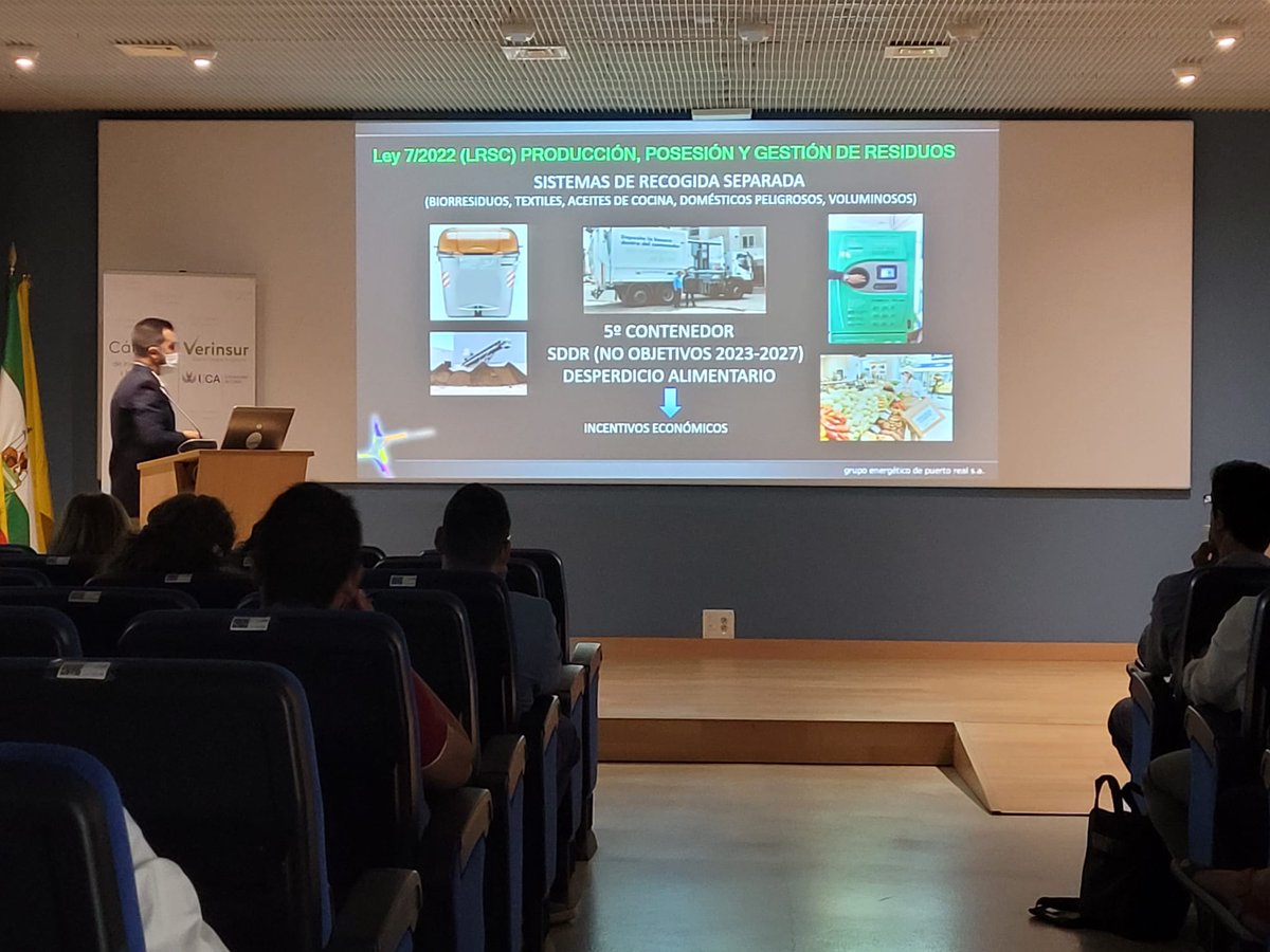 Resumen Jornada sobre aplicación de la Ley 7/2022 de Residuos en el ámbito municipal, en la que hemos participado. #Jornada_aplicación_Ley_7 <a href="/Verinsur/">Gestión de Residuos</a> de la <a href="/Univcadiz/">Universidad de Cádiz</a> <a href="/CatedraVerinsur/">Cátedra Verinsur-UCA</a> cutt.ly/9HXwGML ow.ly/HkQc50JfhQW