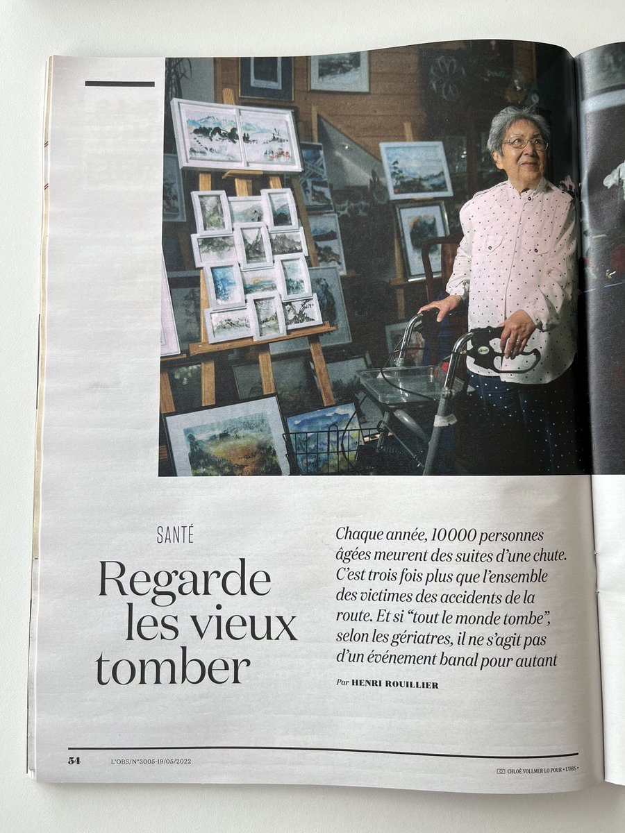 Regarde les vieux tomber : « Se retrouver à terre, incapable de se relever, c’est d’une certaine façon vivre sa propre mort. »

François Puisieux chef du pôle gérontologie du CHU des Bateliers, à Lille.

La banalité est en train d’être conçu, agissons !

De <a href="/HenriRouillier/">Henri Rouillier</a> @lobs