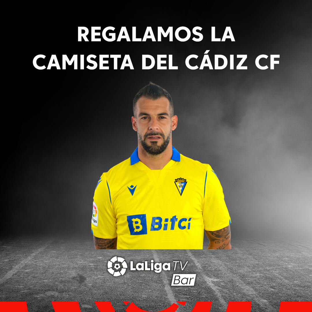 bar_tv's tweet photo. 🎁 REGALO 🎁

💛 ¡Celebra la salvación del @Cadiz_CF con su camiseta!

🔁 Haz RT
🖤 Sigue a @laligatvbar 
📲 Deja tu mensaje de felicitación al conjunto cadista con el hashtag  #ElFútbolConTuBar

🏅 Un ganador

#⃣ #ElFútbolConTuBar https://t.co/KAFPBFQEHV