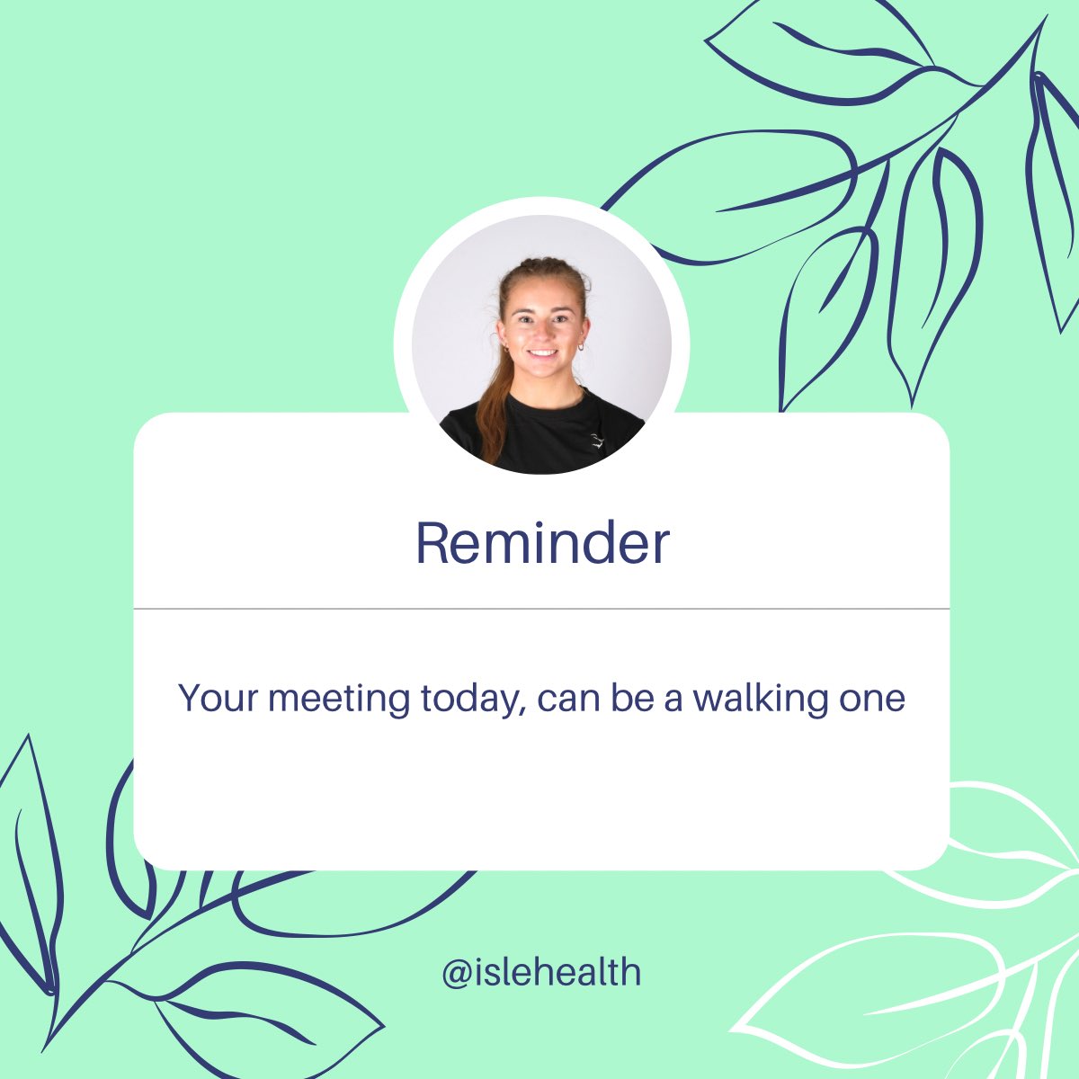 IsleHealthLtd's tweet image. Happppppy Monday! 

Lets keep moving! 

#morepeople #moreactive #moreoften