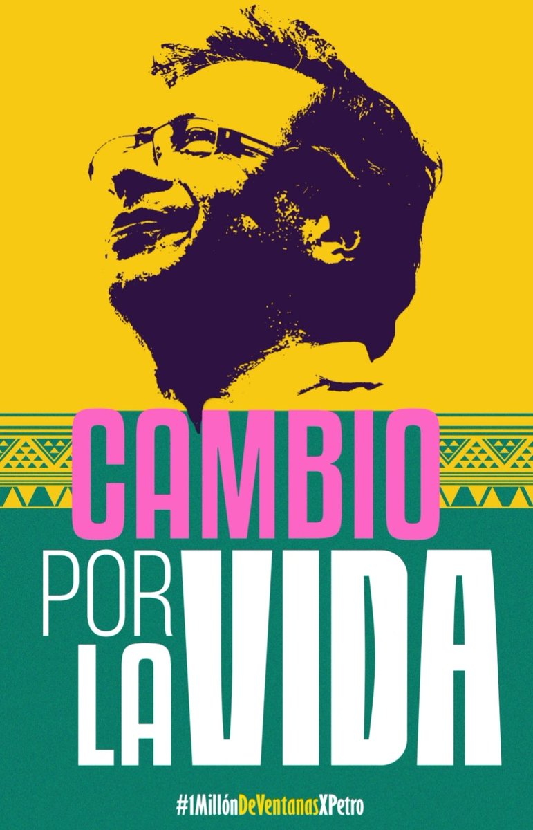 PizarroMariaJo's tweet photo. #MiVotoEsPetroYFrancia

#1MillonDeVentanasXPetro 

👇🏽Descarga los afiches en https://t.co/TFpHClDIvN 🫶🏽 https://t.co/8lt3veiII9