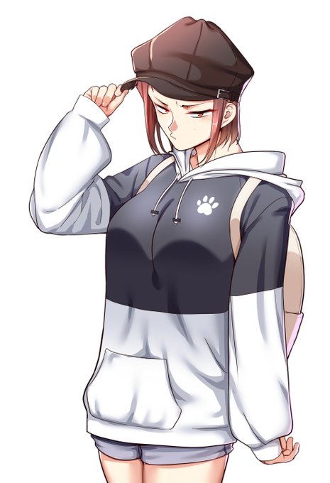 次の学園サポで使うつもりのヨシダの立ち絵。陰キャっぽさ。 