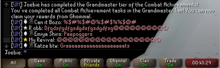 .. and with that.. one of our own, <a href="/ItsJoebie/">Joebie</a>, is the Grandmaster! 

Congratulations on all the hard work!