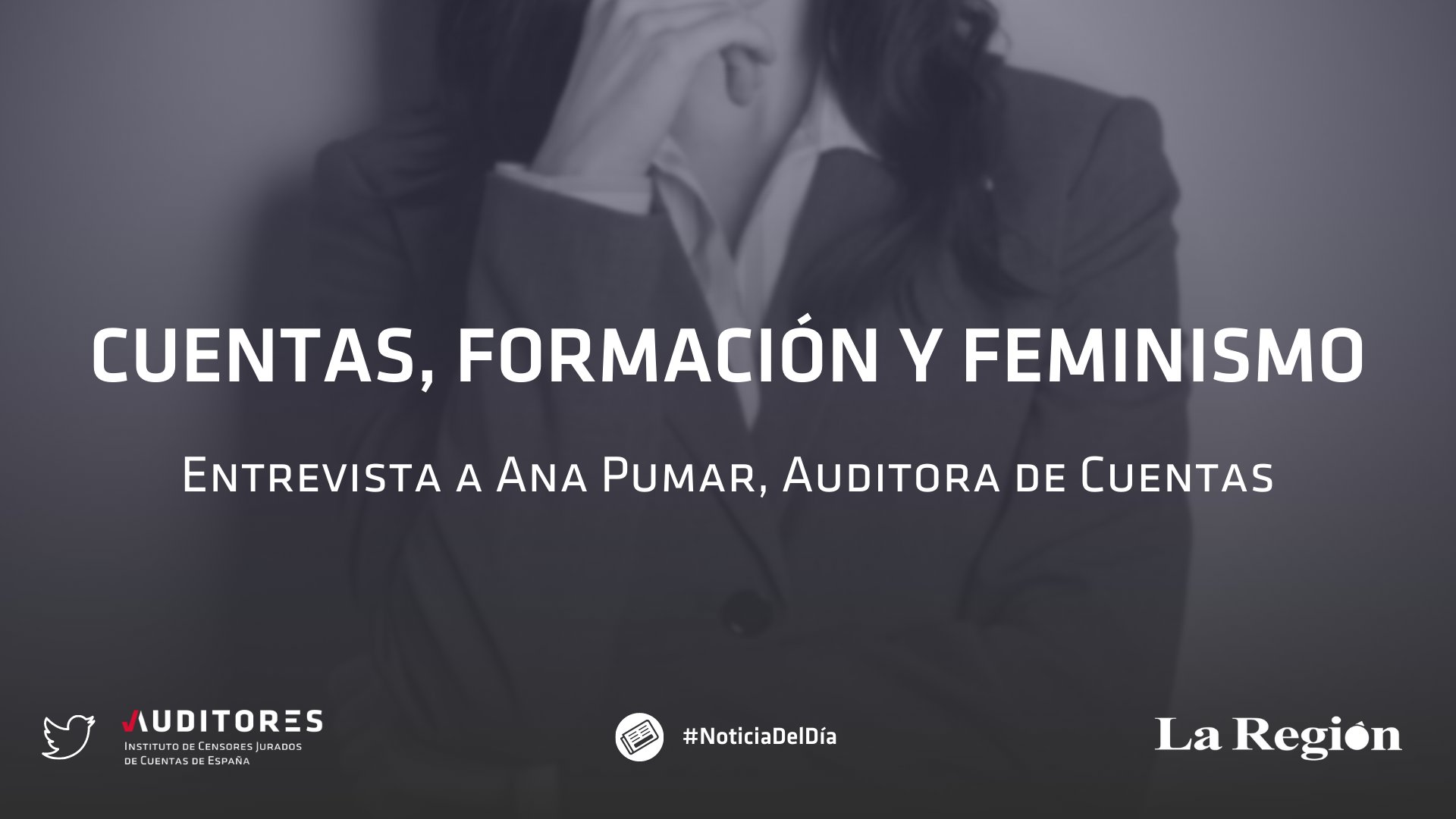 ICJCE Auditores on Twitter: "Ana Pumar cuenta con más 30 años de experiencia como #auditora de cuentas, y forma parte de nuestro grupo de trabajo de equidad a nivel nacional. Podéis
