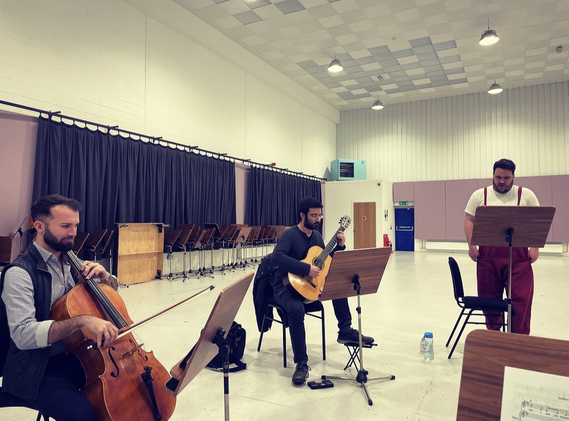 SopranoJLeary's tweet photo. Starting the second week of rehearsals for @ScottishOpera #Popupopera with this fine team @ADHuggan @MusicMcTaggart @SashaSavaloni @AllanDunn3 @sadiepower7 #mozart #rossini https://t.co/IpeWoKOtXs