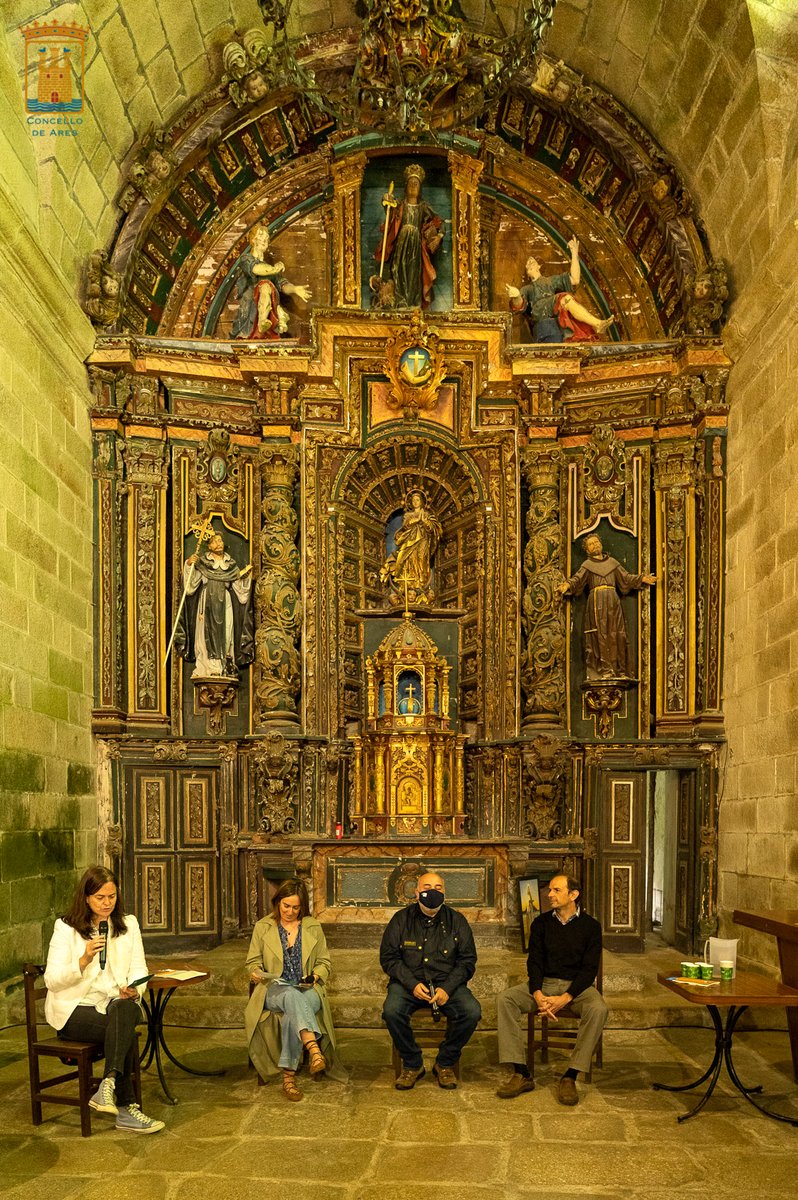 ConcellodeAres's tweet photo. ℹ️#RuralLab Ferrolterra presenta en #Montefaro o proxecto piloto de creación do “monte soberano”
▶️ O mosteiro de Santa Catalina acolleu a segunda xornada do programa #RuralLabferroterra
#ConcellodeAres #Sostenibildiad #Medioambiente
+info: 👇
https://t.co/pvZtFCjAC9 https://t.co/QTnUX7TeDF