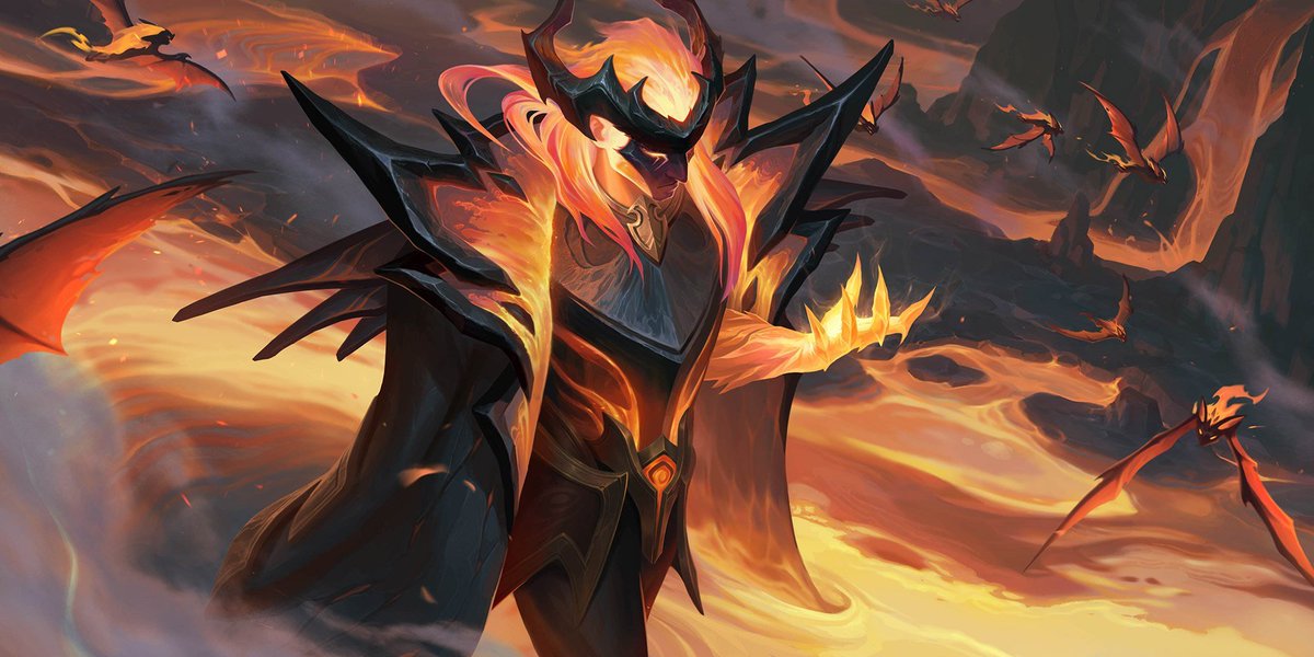 !!Giveaway!! 

Thanks again <a href="/riotgames/">Riot Games</a> for letting me give Skins to my community! 
You can win an Infernal Swain Skin by doing the following:

1. Follow me on Twitter
2. Retweet this Post 
3. Write a comment below on what is your favorite Runeterra Region and why

GL everyone!