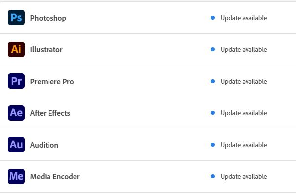 GamingWithMack's tweet photo. Real #Adobe pros know. #NeverUpdate https://t.co/q8wsncR2Nt