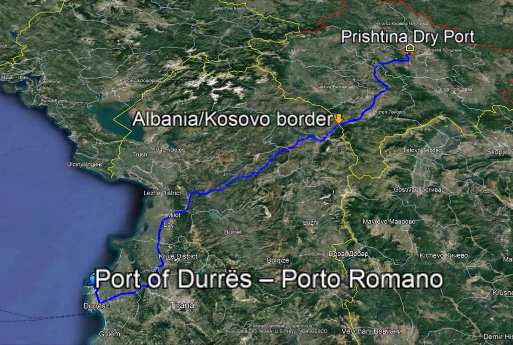 BallukuBelinda's tweet photo. Portet janë nyje strategjike të zhvillimit ekonomik. Projekti i Portit të ri tregtar të Durrësit në Porto Romano: një portë hyrëse për rajonin &amp; shëmbulli më domethënës i vizionit tonë për një infrastrukturë të sigurt, të automatizuar dhe integruar me akset rrugore e hekurudhore. https://t.co/Ys9aL3Z7wU