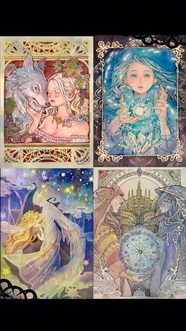 #RTで通知爆発祭り
#illustraion 

ファンタジー系
お伽話系とか大好きだー\( ˙ ˙ )/

♡通知だけでも凄く嬉しい‼︎
♡やリツいつもありがとうございます‼︎ 