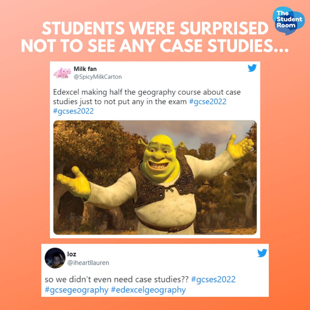 thestudentroom's tweet photo. Students were surprised not to see any case studies...

Chat with students about the exam here: https://t.co/2UAYbvuJay &amp; https://t.co/VD9MdvBMmc

#gcses2022 #GeographyGCSE #Edexcel #EdexcelGeography #GeographyPaper1 https://t.co/G61N5iTAas