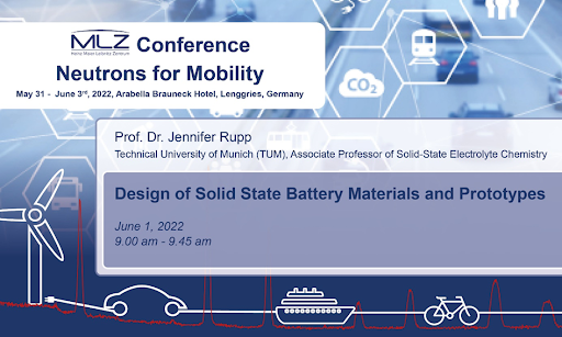 mlz_garching's tweet photo. A little ceramic love story to start the 2nd #MLZConference day! 😍 Prof. Jennifer Rupp takes us on the journey to the next generation of #EnergyStorage devices that may largely benefit from fast and solid Li+ ceramic #electrolyte conductors.
➡️https://t.co/zS7laDMffB
#Battery https://t.co/Nn9eZycL02