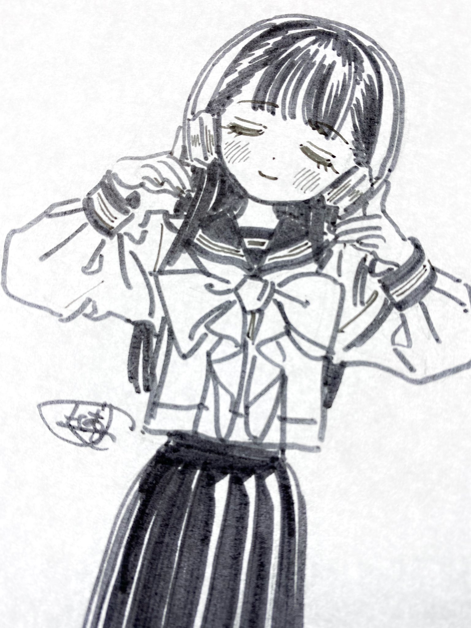 絵描きhiro C「出待ち」 絵描きhiro C「シュールなダンス」 ⁄ - HiRo-C