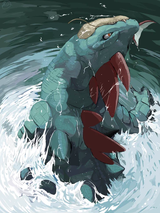 Fan art | Pokémon - Feraligatr

Artist: @YU2MARU 