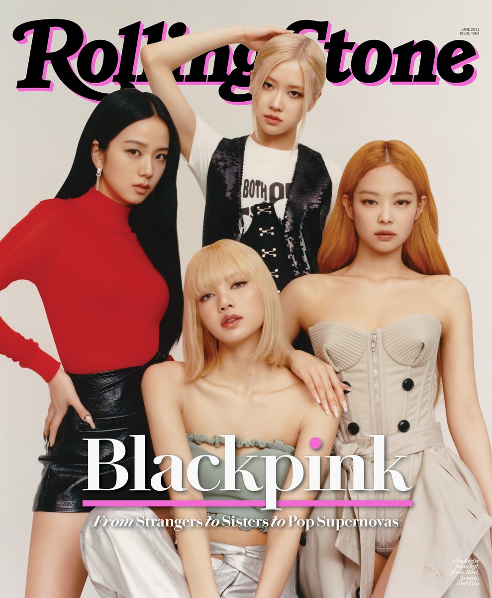 .@BLACKPINK is Rolling Stone's June cover star. #BLACKPINKxRollingStone The world's biggest girl group give their most revealing interview yet about how they make music, deal with the demands of stardom, became family, and more. Story/Photos: rol.st/3lx2mXl