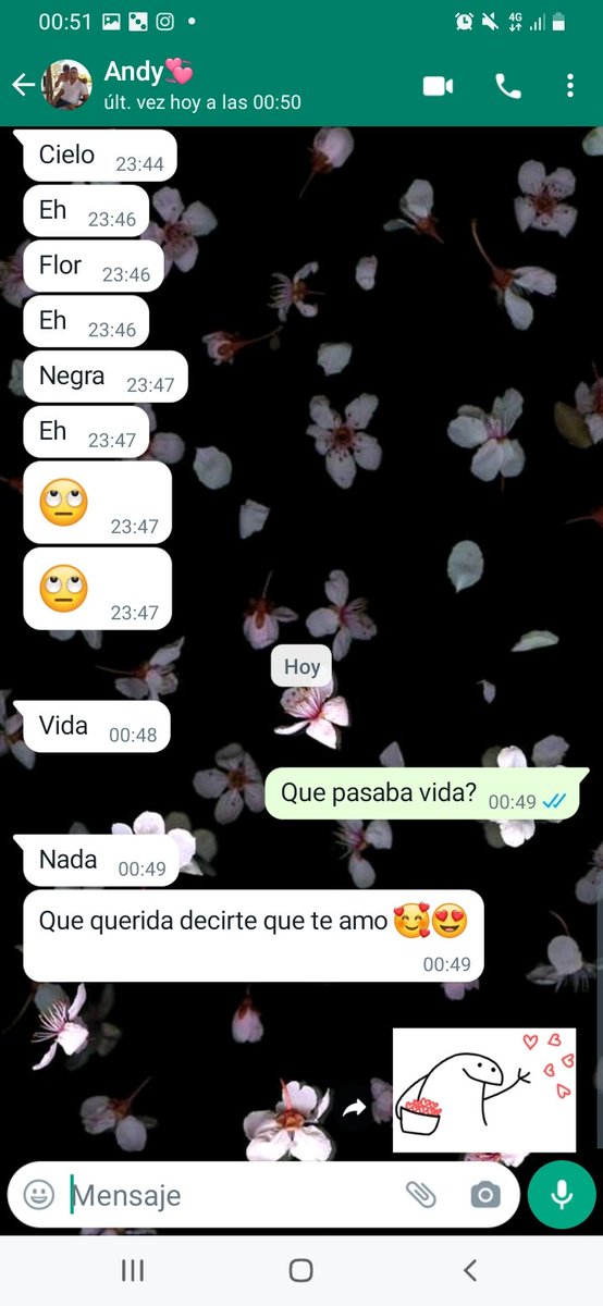 Mi novio el más tierno. Lo amooo🤩🤩