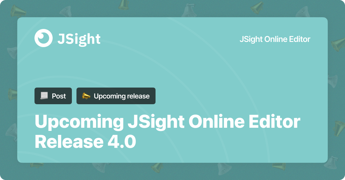 jsightapi's tweet image. Upcoming JSight Online Editor Release 4.0
We plan to release a new version of JSight Online Editor by the end of May 2022. Among other minor improvements, there will be two new important features
jsight.io/blog/upcoming-…
#apidocumentation #apidoc #apidesign #api #apimanagement