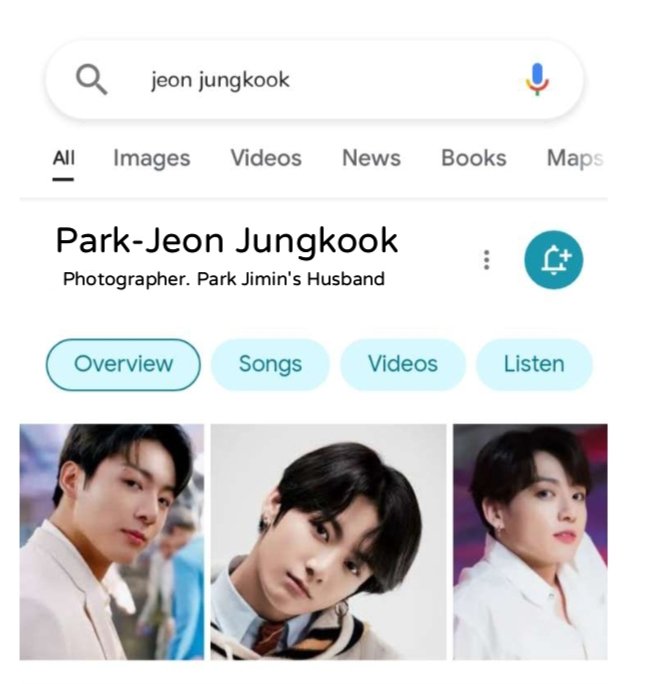 nocturjkk's tweet photo. #jikook: drabble where g0ogle puts jk's occupation as 'prk. jm's husband'...... https://t.co/wig46LIPp6