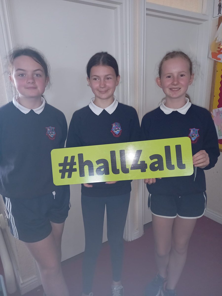 Ballinderreen NS 6th class are fully behind a sports hall for <a href="/SeamountKinvara/">Seamount College Kinvara</a> Pl share and get behind the campaign