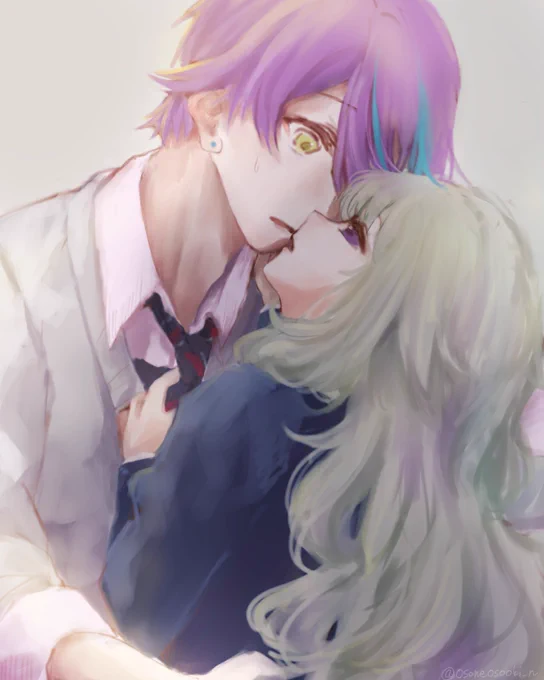 キスの日、いいね(るいねね再掲) 