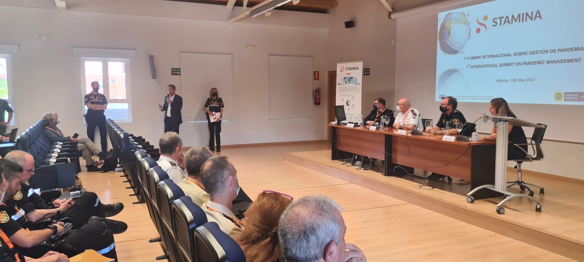 stamina_project's tweet photo. @stamina_project's 1st International Summit for #Pandemic Management was held on 18 May and it was a great success: it brought the STAMINA consortium closer and shared the valuable work done by the project partners to be better prepared for #health crises to key stakeholders https://t.co/zoakLE3RU3