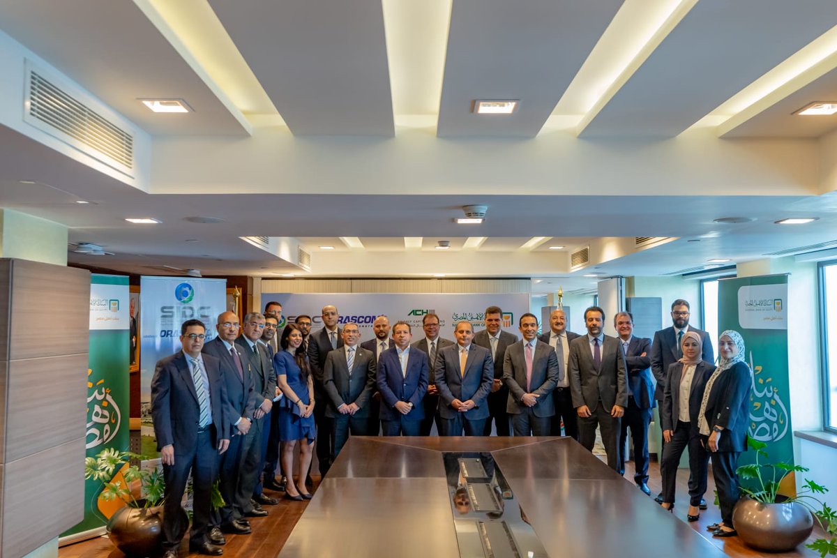 OrascomIPEgypt's tweet photo. SIDC a majority-owned subsidiary of Orascom Construction PLC signed an agreement with Al Ahly Capital Holding (ACH), the investment arm of the National Bank of Egypt, to jointly develop a 2.2 million square meter industrial park in Abu Rawash (Giza), Egypt. https://t.co/VWH1eo7TeT